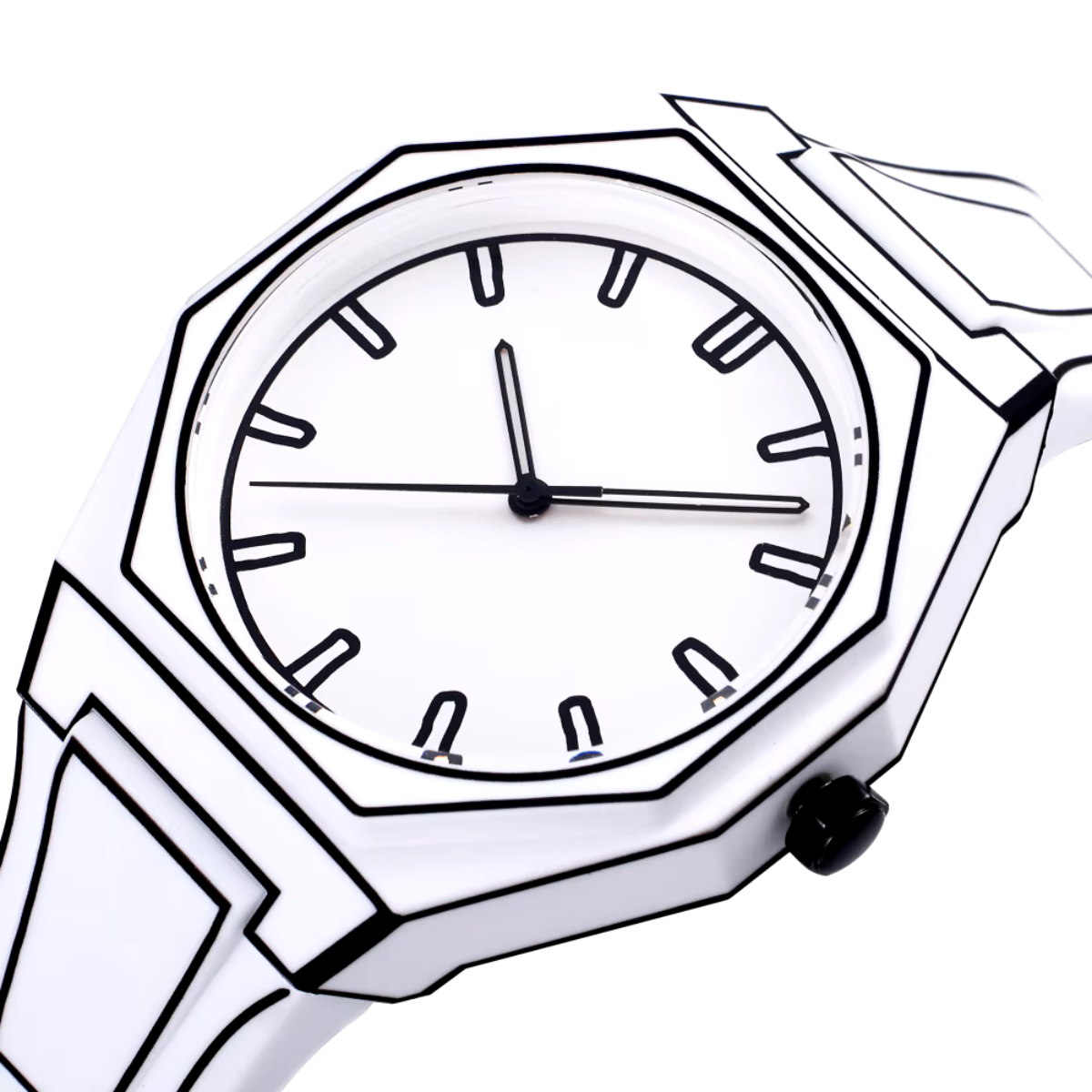 Modern Minimalist Sketching Creative Sports and Leisure Design Watch